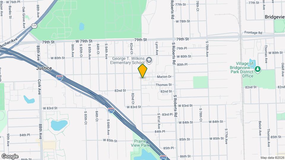 8143 Marion Dr Map and Location Details