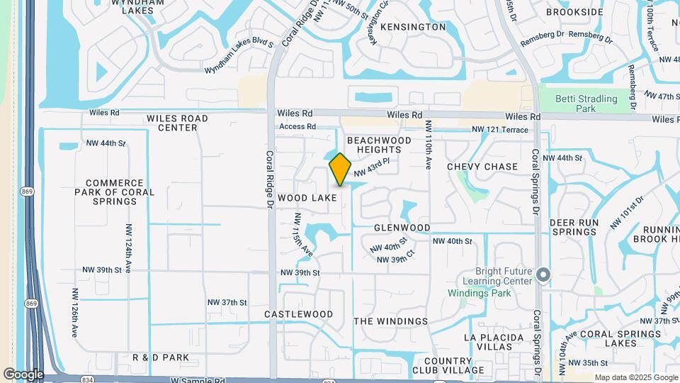 4162 NW 114th Ave Map and Location Details