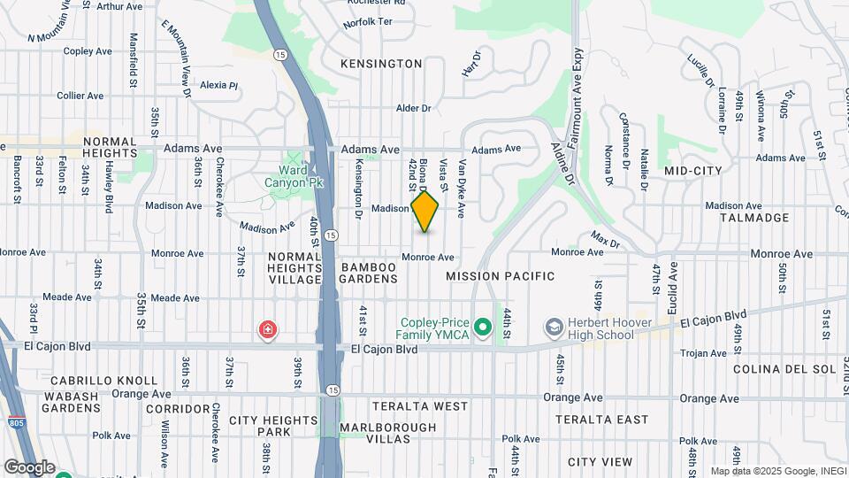 4534 Copeland Ave Map and Location Details
