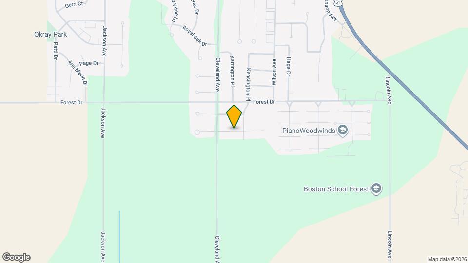 3122 Barrington Pl Map and Location Details