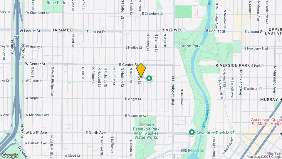 2604-04A N Pierce St-Unit -Lower Map and Location Details