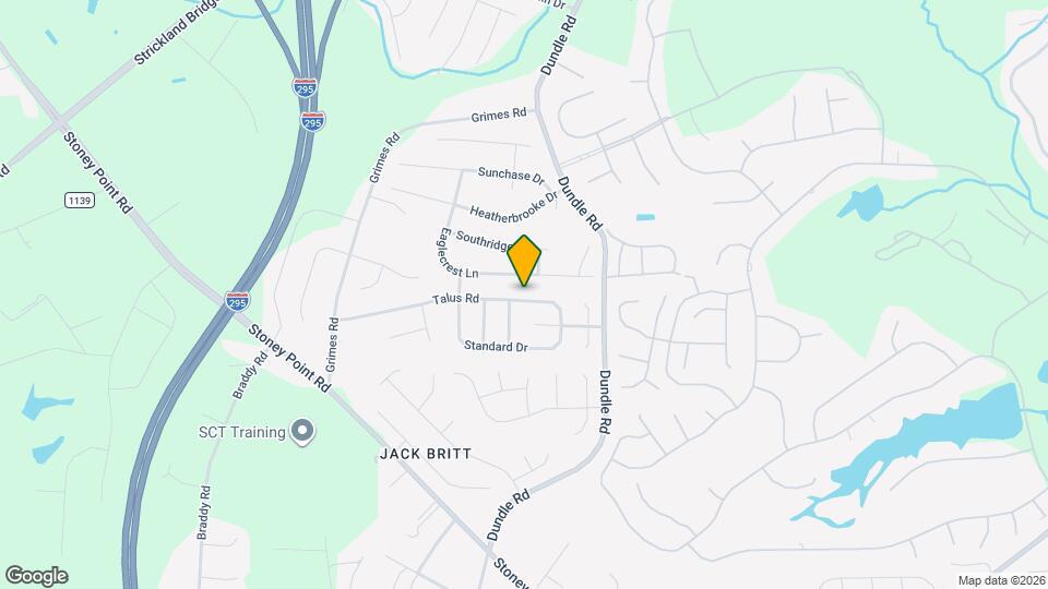 3536 Talus Rd Map and Location Details