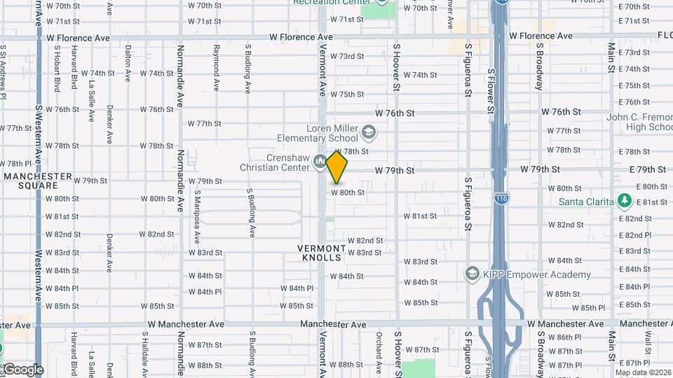 947 W 80th St, Unit 4 Map and Location Details