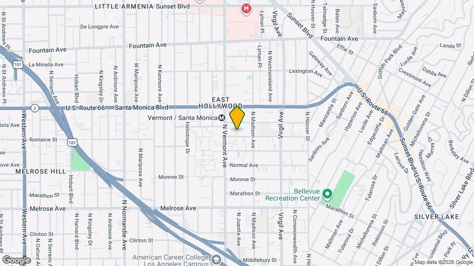 4447 Lockwood Ave Map and Location Details