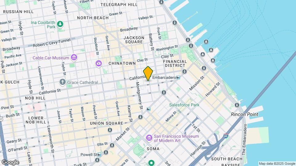 201 Sansome St Map and Location Details