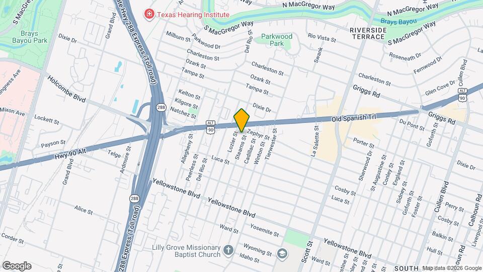 6610 Stearns St Mapa y Detalles de la Ubicación