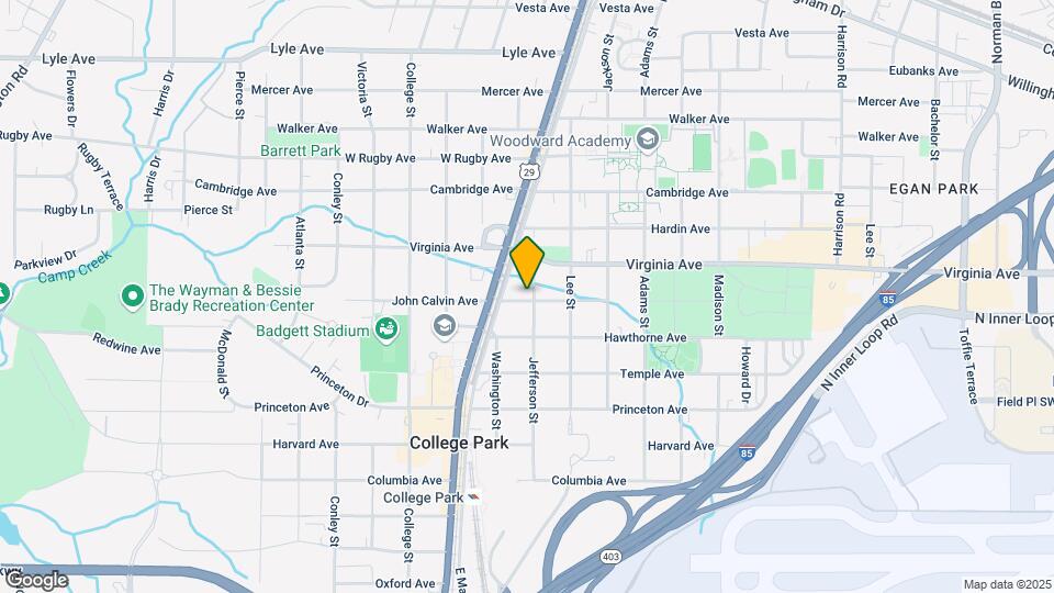 1761 John Calvin Ave Map and Location Details