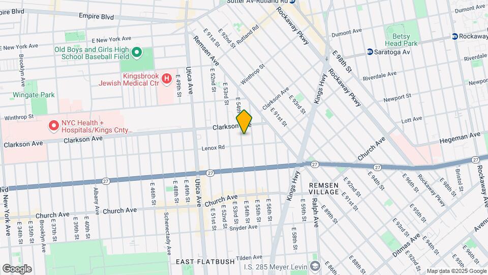 121 E 54th St Map and Location Details