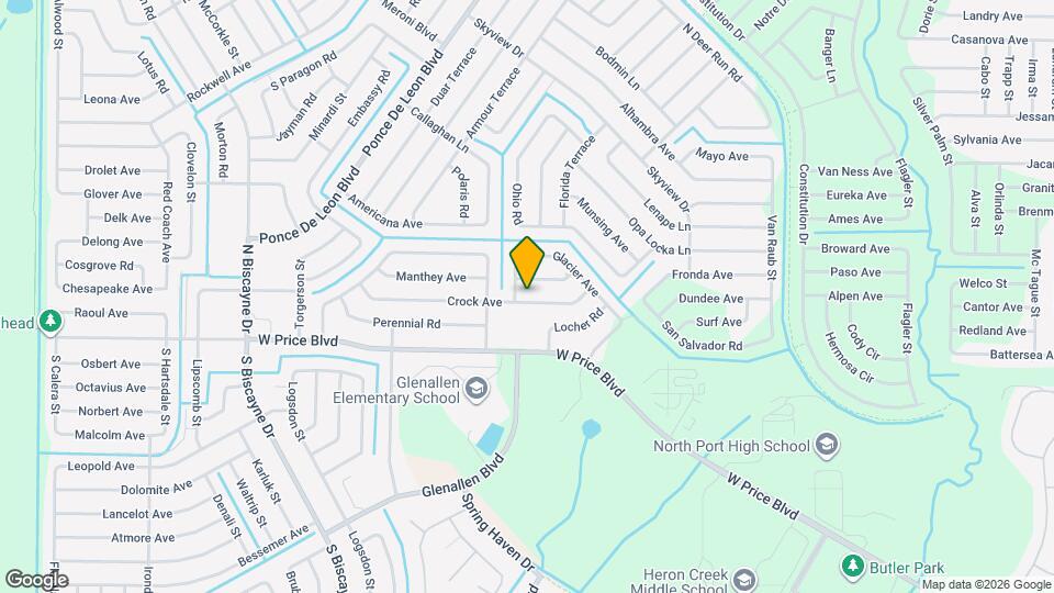 6972 Crock Ave Map and Location Details