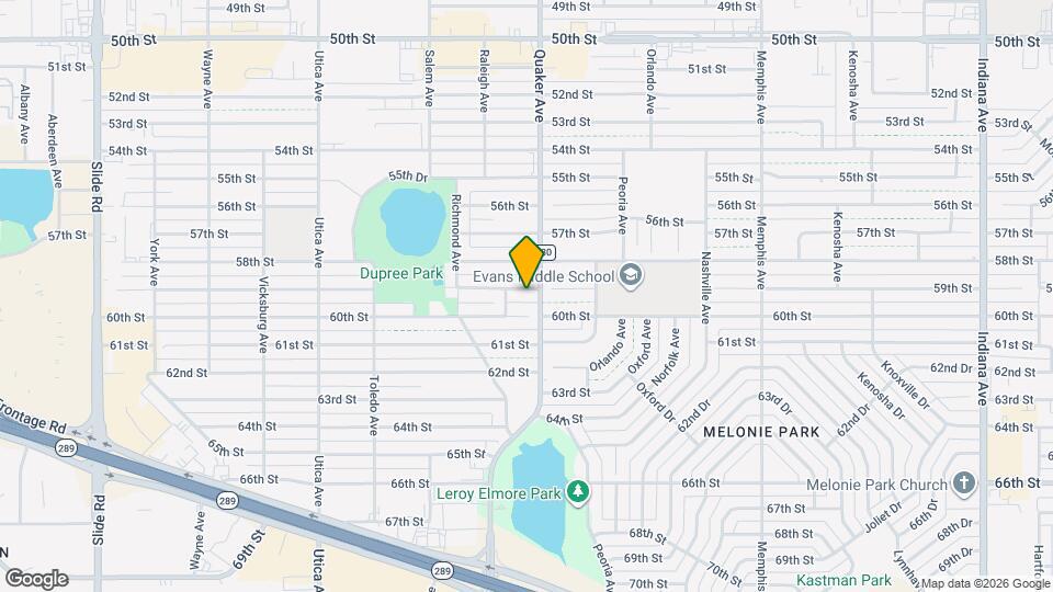 4403 59th St Map and Location Details