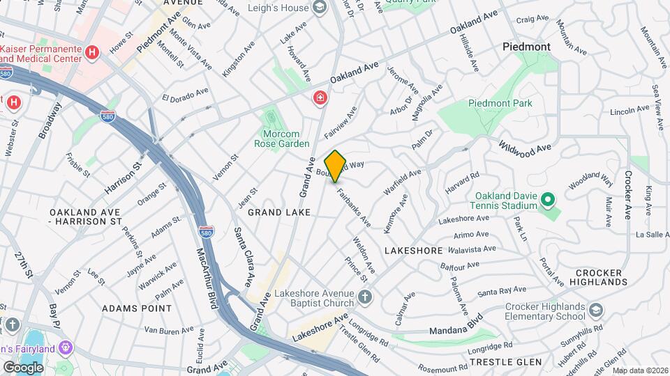 487 Fairbanks Ave Mapa y Detalles de la Ubicación