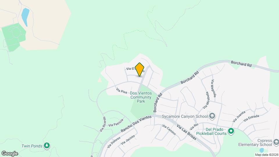 5112 Via San Lucas Map and Location Details