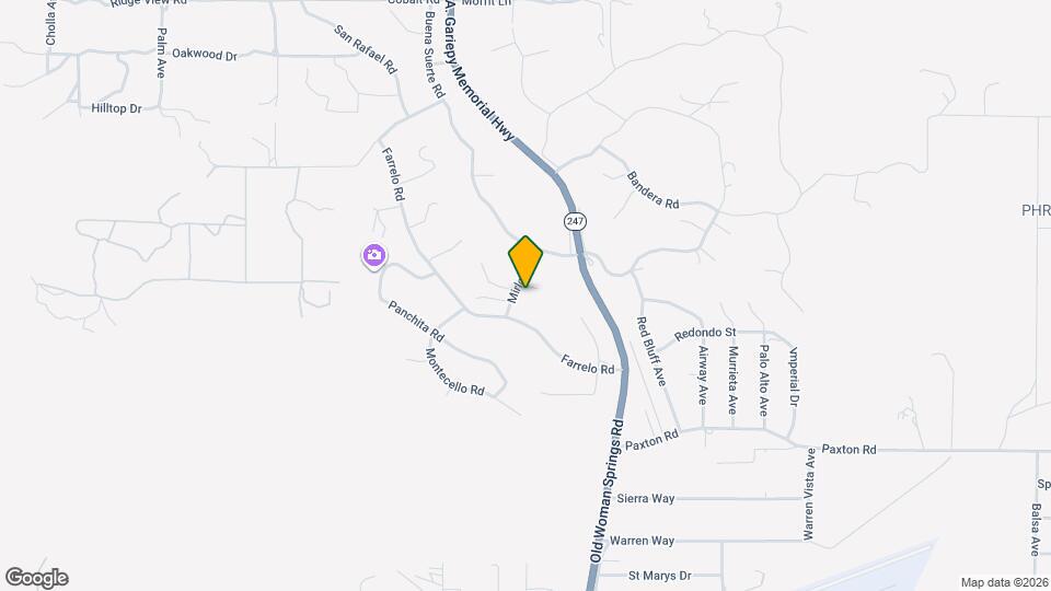 6231 Mirlo Rd Map and Location Details