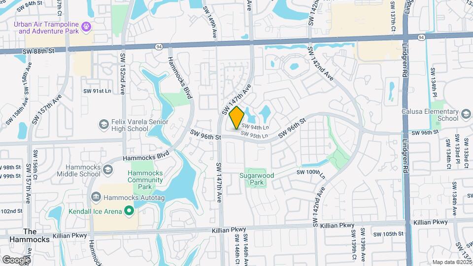 14616 SW 95th Ln Map and Location Details