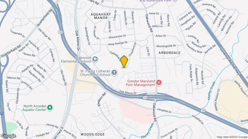 314 Woodleaf Ct Map and Location Details