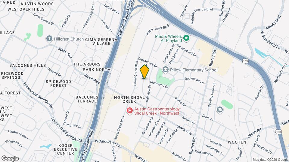 8401 Millway Dr Map and Location Details