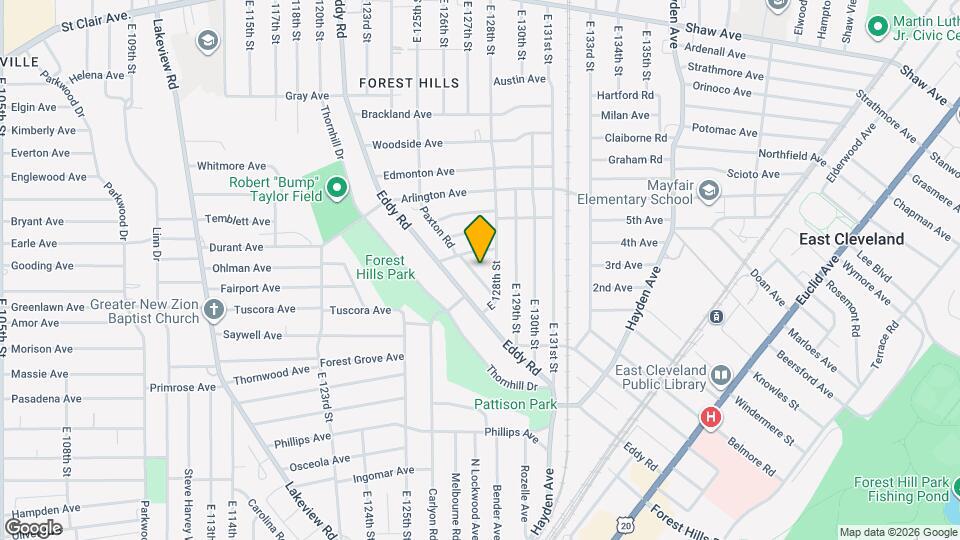 947 Paxton Rd Mapa y Detalles de la Ubicación