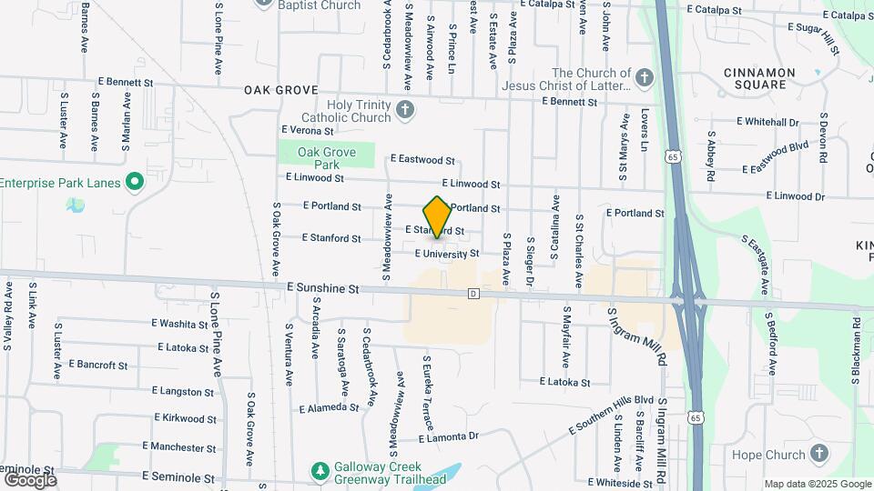 East University Apartments Map and Location Details