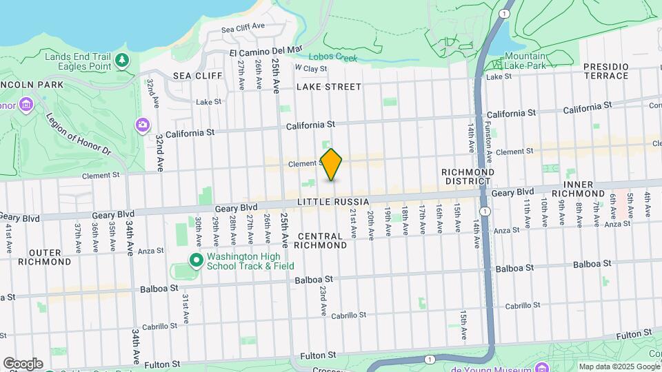 365 22nd Ave Map and Location Details