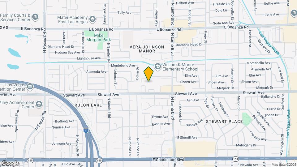 449 N Lamb Blvd Map and Location Details