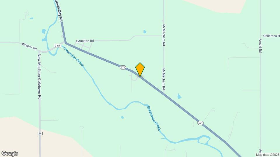 3031 OH-571 Map and Location Details