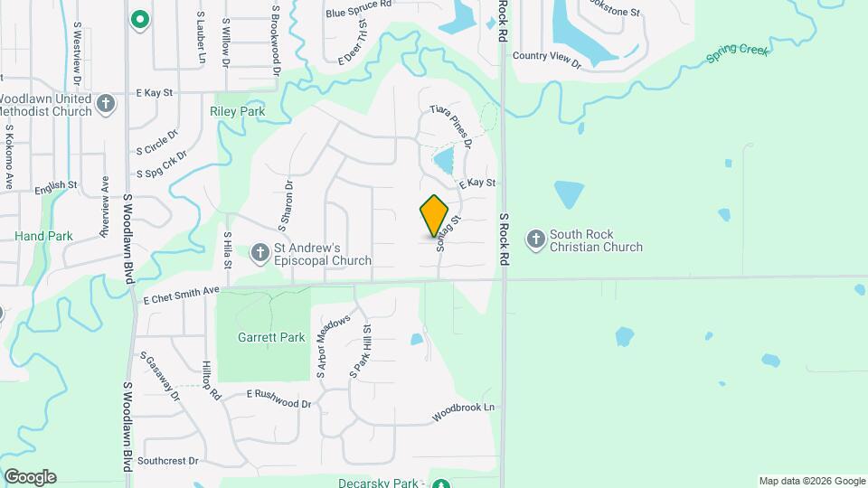 1779 E Cloverbrook Ct Map and Location Details