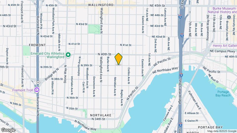 2109 N 39th St Map and Location Details