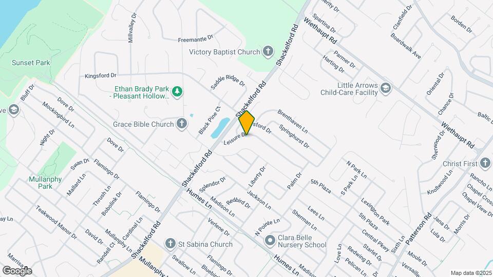 1560 Leisure Dr Map and Location Details