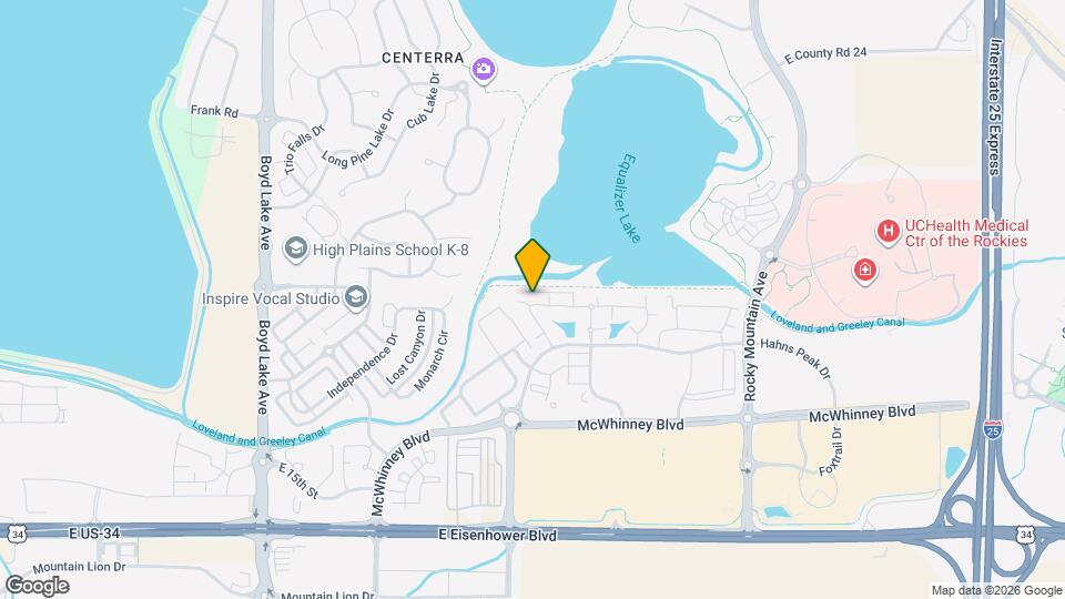 4655 Hahns Peak Dr Map and Location Details