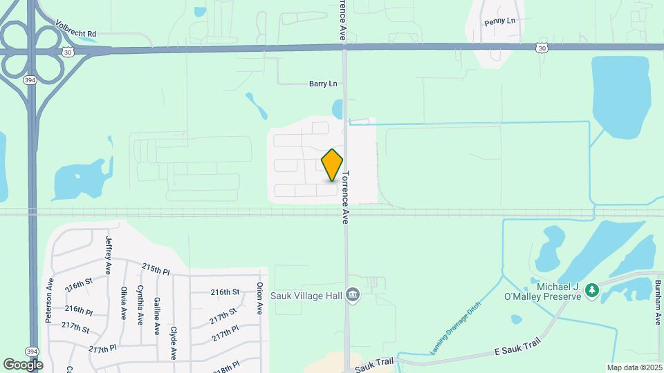 286 Park Ln Map and Location Details