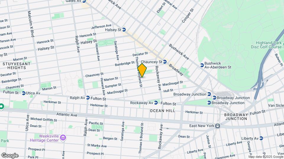 279 Sumpter St Mapa y Detalles de la Ubicación
