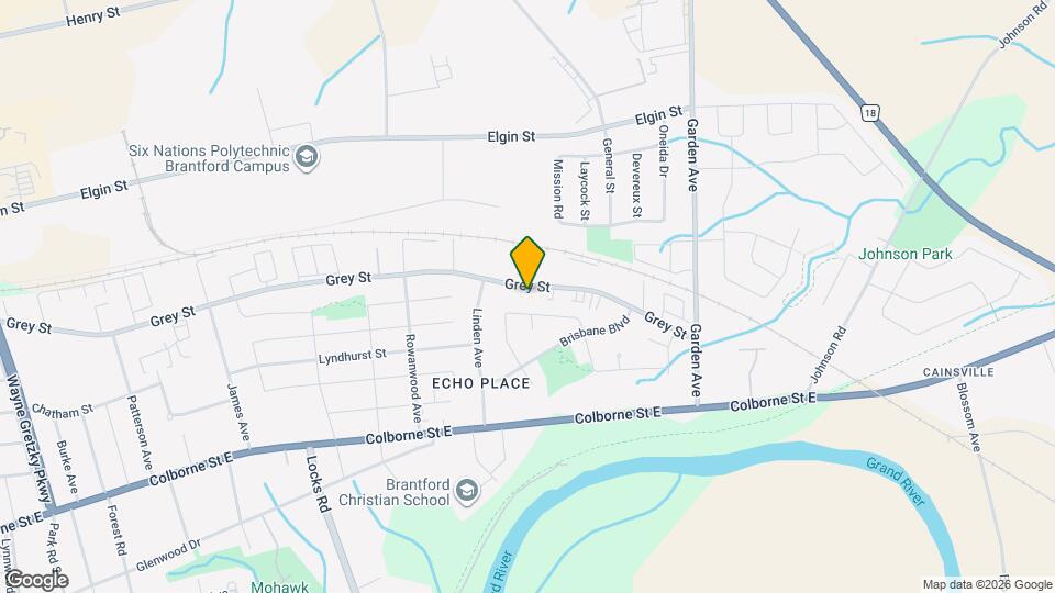 631 Grey St Map and Location Details