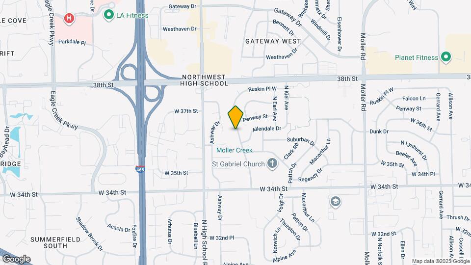 3602 N Faculty Dr Map and Location Details