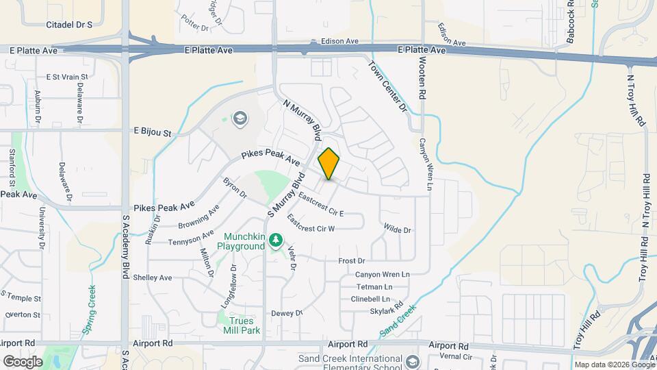 4469 E Pikes Peak Ave Map and Location Details