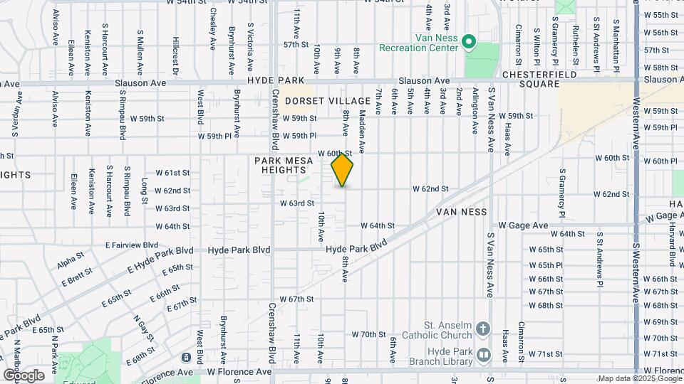 6205 8th Ave Map and Location Details
