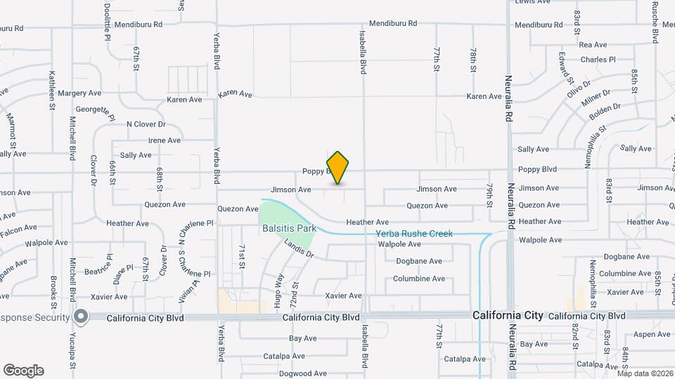 7333 Jimson Ave Map and Location Details