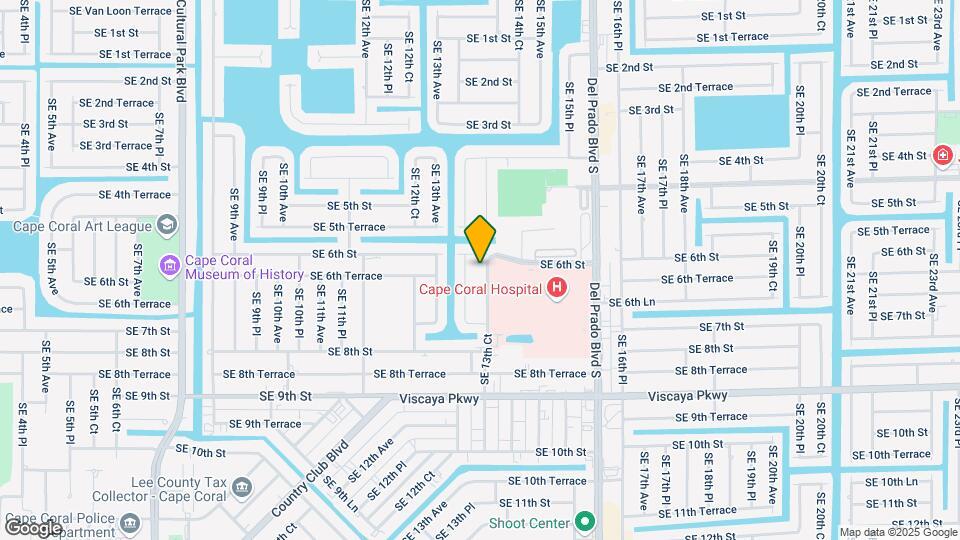 610 SE 13th Ct Map and Location Details