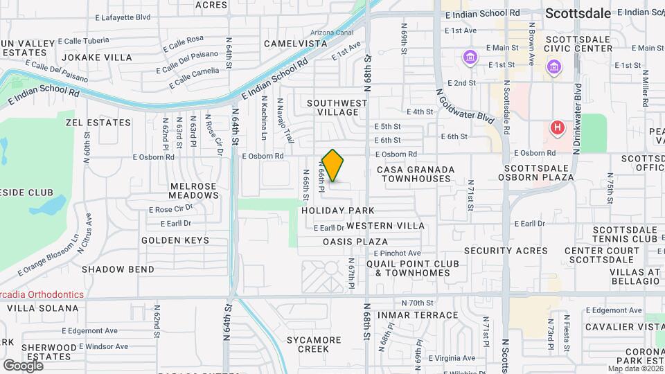 3302 N 67th St Map and Location Details