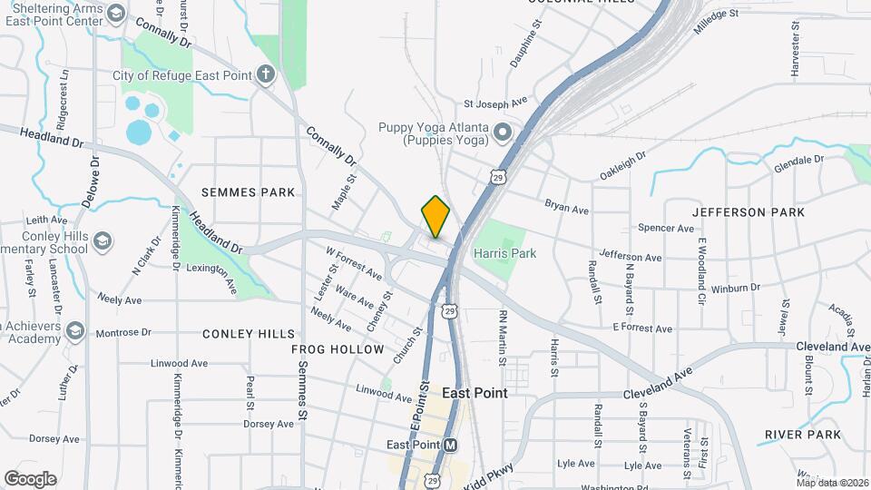 1600 Connally Dr Map and Location Details