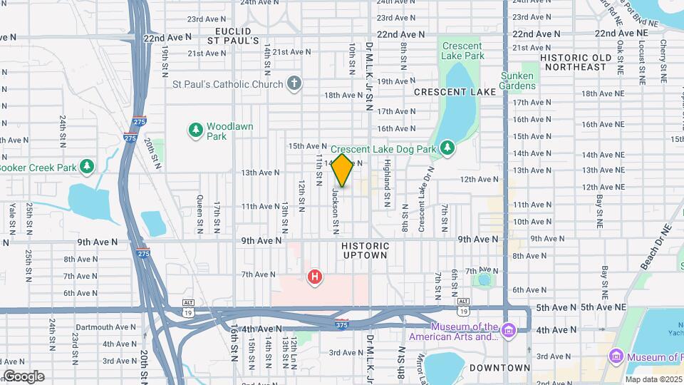 1017 12th Ave N Map and Location Details