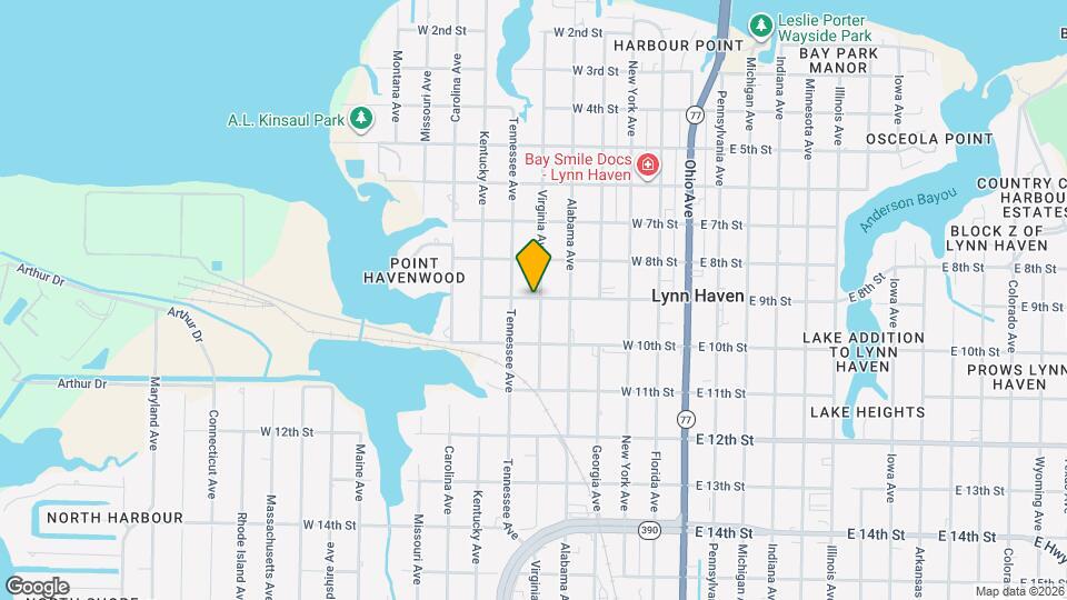 902 Virginia Ave Map and Location Details