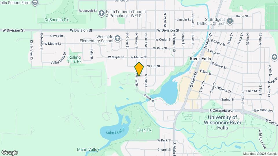 208 S Winter St Mapa y Detalles de la Ubicación