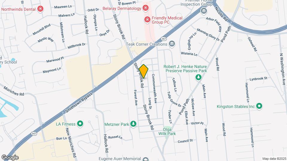 1241 Stony Brook Rd Map and Location Details
