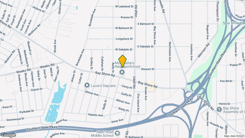1050 Sullivan St Map and Location Details