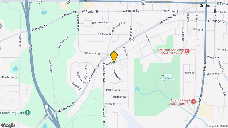 1022 Beck St Map and Location Details