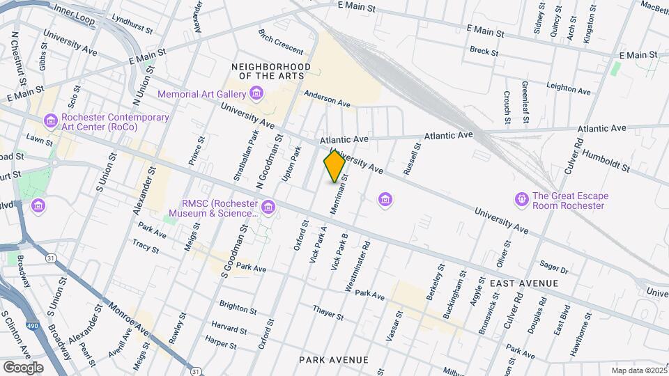 61 Merriman St Map and Location Details