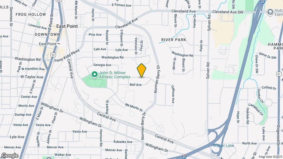 1214 Calhoun Ave Map and Location Details