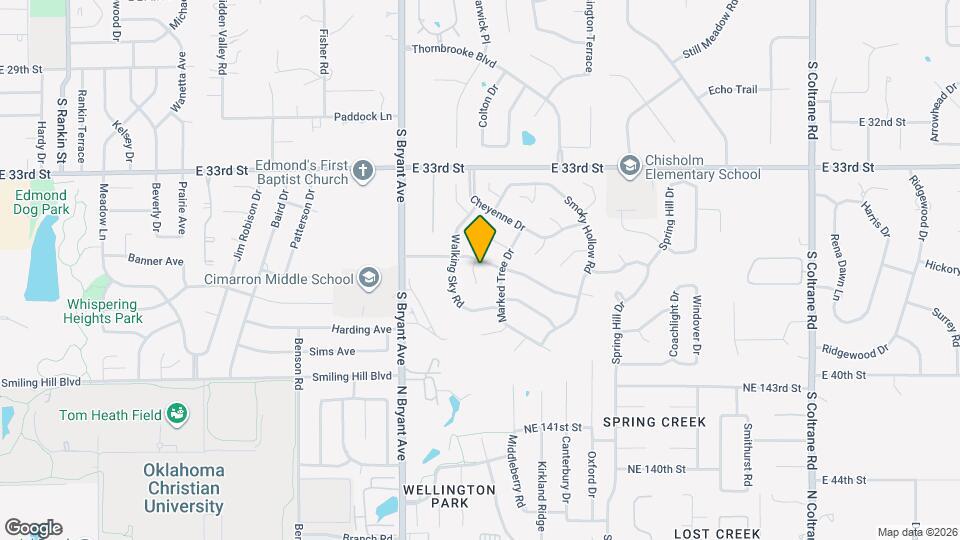 3600 Chickasaw Dr Map and Location Details