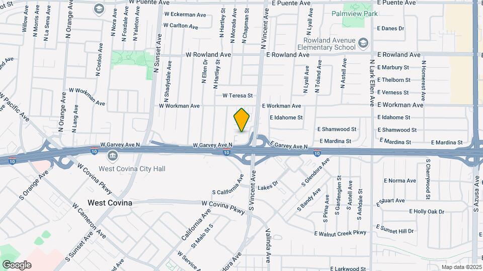 Villa Capri Apartments Map and Location Details