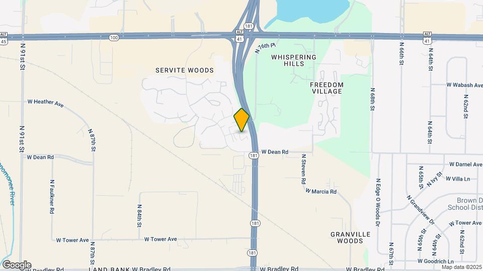 7601 W Donna Ct Map and Location Details